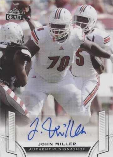 2015 Leaf Draft John Miller #BA-JM1
