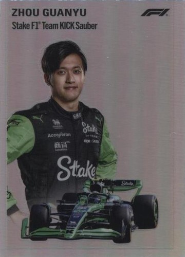 2024 Topps Chrome Formula 1 - Zhou Guanyu #1954-14