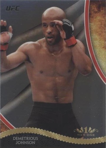 2018 Topps Chrome UFC - Demetrious Johnson #UFCT-DJ