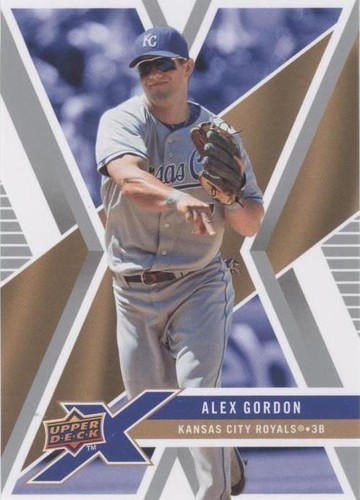 2008 Upper Deck X - Alex Gordon #48