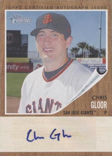2011 Topps Heritage Minor League Edition - Chris Gloor #RA-CG