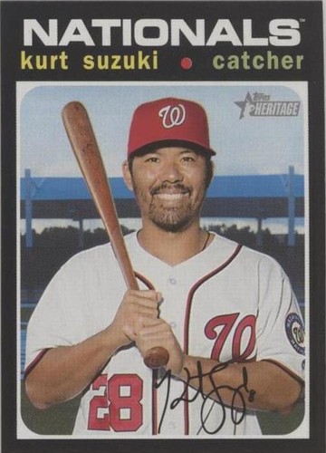 2020 Topps Heritage - Kurt Suzuki #165
