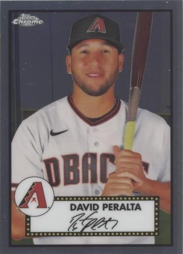 2021 Topps Chrome Platinum Anniversary - David Peralta #465
