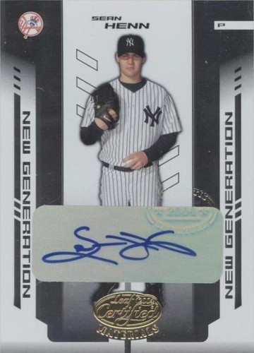 2004 Leaf Certified Materials - Sean Henn #268