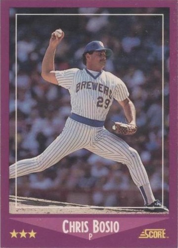 1988 Score - Chris Bosio #38
