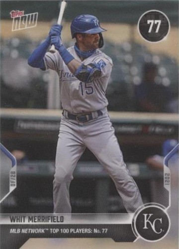 2021 Topps Now MLB Network Top 100 Players - Whit Merrifield #T-77