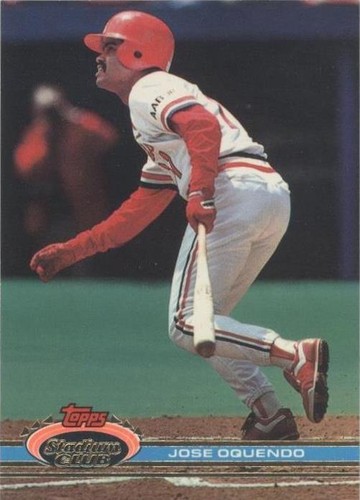 1991 Topps Stadium Club - Jose Oquendo #190