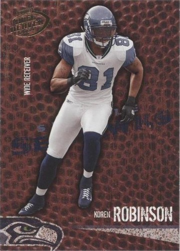 2004 Playoff Hogg Heaven Koren Robinson #85