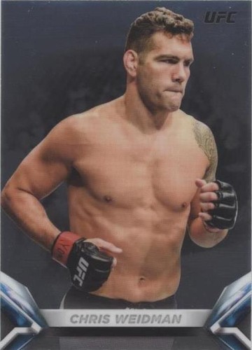 2018 Topps Chrome UFC - Chris Weidman #UFCK-CW