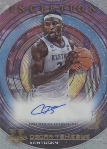 2022-23 Bowman Inception University - Oscar Tshiebwe #BIA-OT