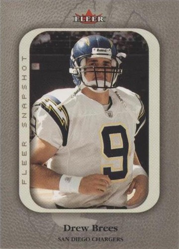 2003 Fleer Snapshot Drew Brees #43