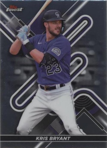 2022 Topps Finest - Kris Bryant #86