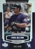 2003 Upper Deck Ultimate Collection - Todd Helton #41