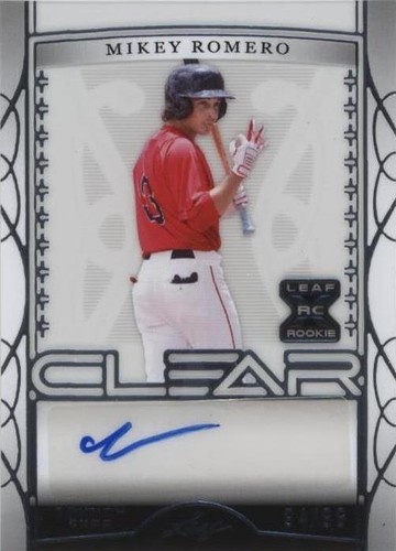 2022 Leaf Trinity - Mikey Romero #CA-MR1