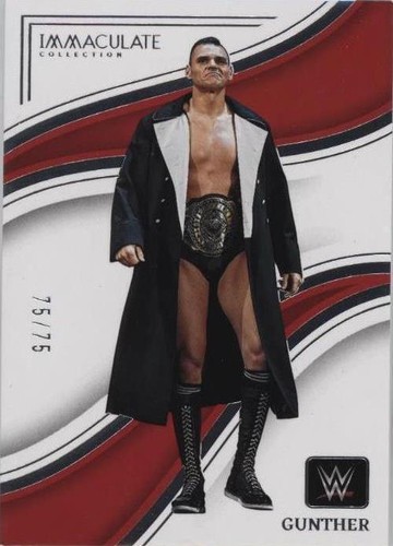 2023 Panini Immaculate Collection WWE - Gunther #78
