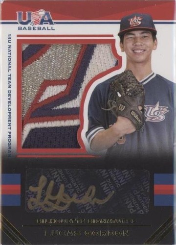 2017 Panini USA Baseball Stars & Stripes - Lucas Gordon #169