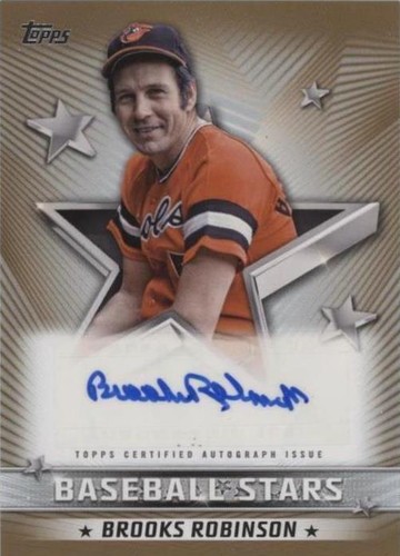 2022 Topps Series 1 - Brooks Robinson #BSA-BR