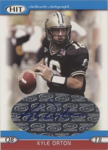 2005 SAGE Hit Kyle Orton #A36