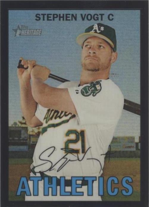 2016 Topps Heritage - Stephen Vogt #THC-451