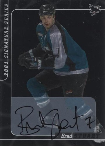 2000-01 In the Game Be A Player Signature Series - Brad Stuart #84