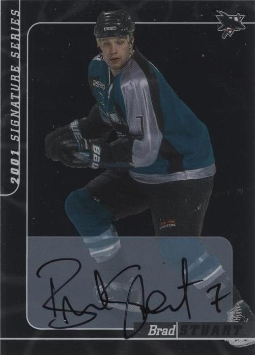 2000-01 In the Game Be A Player Signature Series - Brad Stuart #84