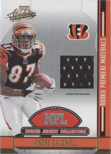 2008 Playoff Absolute Memorabilia Andre Caldwell #34