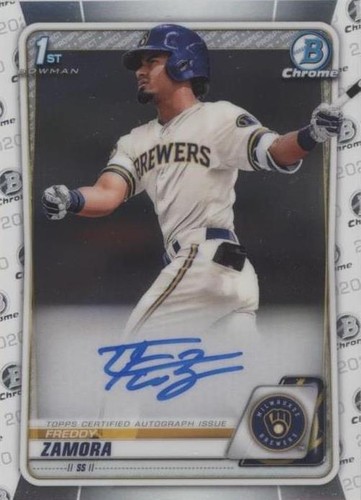2020 Bowman Draft - Freddy Zamora #CDA-FZ