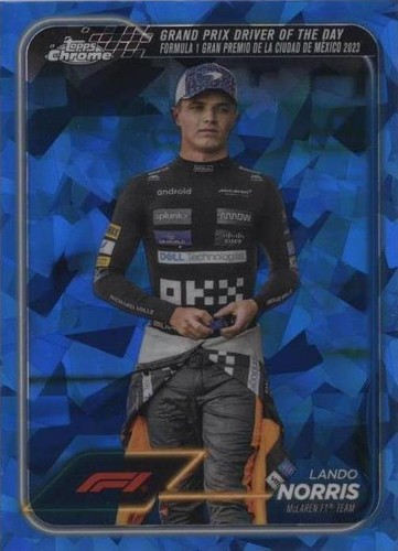 2024 Topps Chrome Sapphire Edition Formula 1 - Lando Norris #177