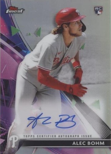 2021 Topps Gold Label Framed Alec Bohm Rookie Auto FA-AB