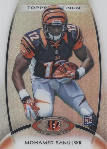 2012 Topps Platinum Mohamed Sanu #121