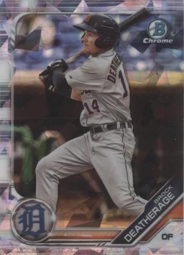 16) BROCK DEATHERAGE RC 2019 Bowman #BD-5 Chrome w