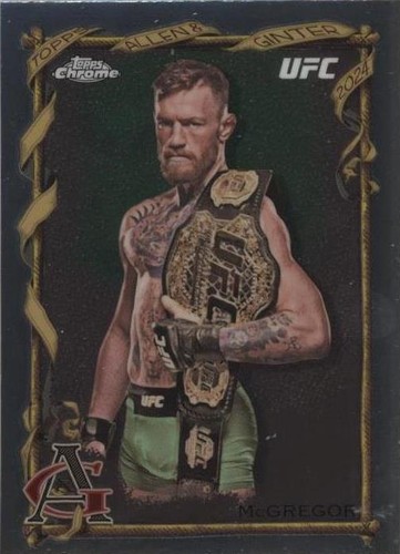 Conor McGregor 2017 Topps Chrome UFC Autograph Gold