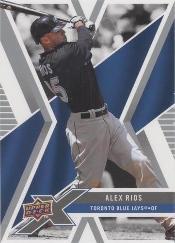 2008 Upper Deck X - Alex Rios #98