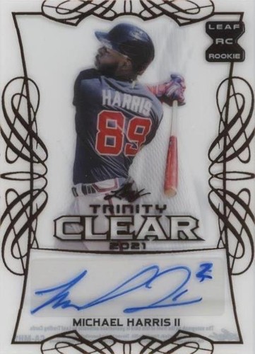 2021 Leaf Trinity - Michael Harris II #CA-MH1