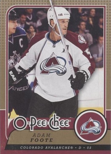 2008-09 O-Pee-Chee - Adam Foote #617