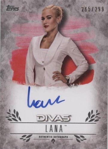 2016 Topps WWE Undisputed - Lana #UA-LA