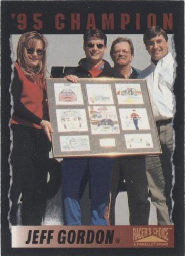 1996 Pinnacle Racer's Choice - Jeff Gordon #55
