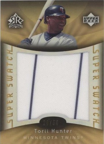 2005 Upper Deck Reflections - Torii Hunter #SS-HU