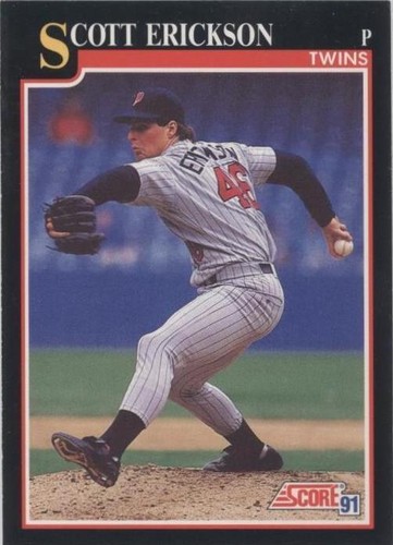 1991 Score - Scott Erickson #812