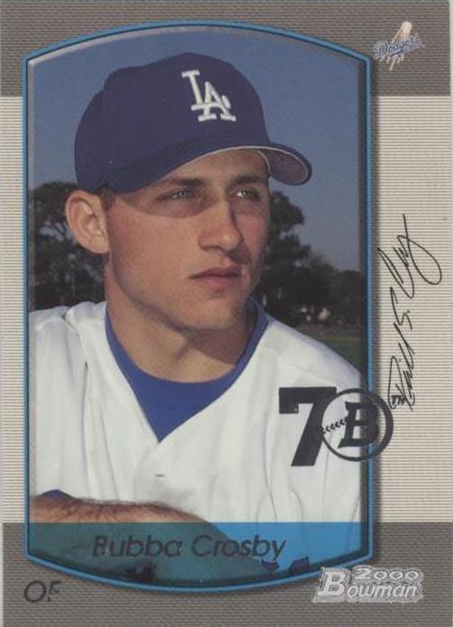 2017 Bowman - Bubba Crosby #2000-318