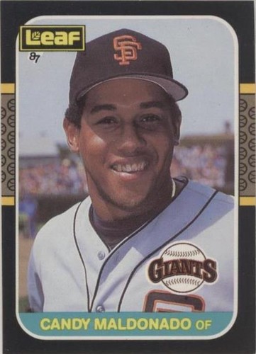 1987 Leaf Canadian - Candy Maldonado #216