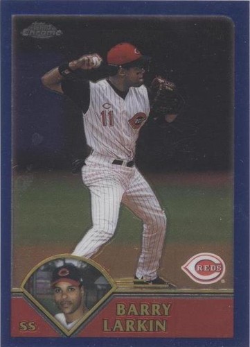 Topps - 5枚限定 Topps Cosmic Barry Larkin PSA 9 2024 Topps Chrome Cosmic Barry Larkin Galactic Greatness