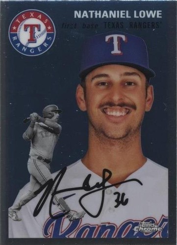 2023 Topps Chrome Platinum Anniversary - Nate Lowe #321