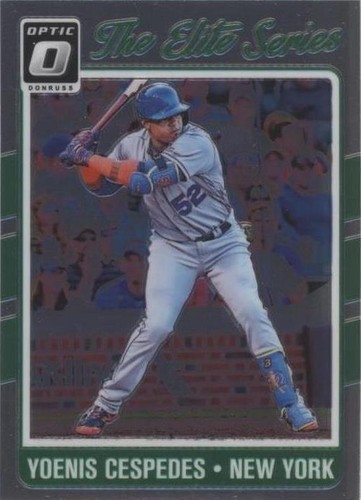2017 Panini Donruss Optic - Yoenis Cespedes #ES19