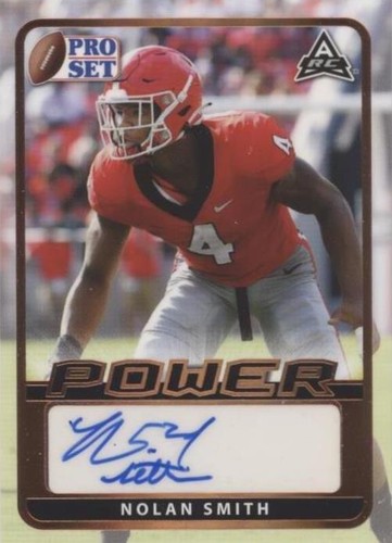 2021 Leaf Pro Set Power Nolan Smith #BA-NS1