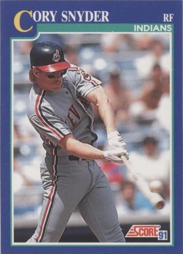 1991 Score - Cory Snyder #19