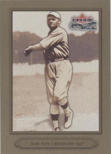 2002 Fleer Fall Classic - Babe Ruth #16