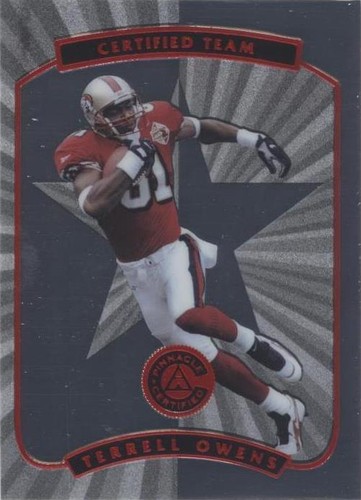 1997 Pinnacle Certified Terrell Owens #18