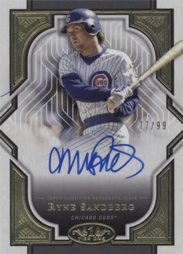 2023 Topps Tier One - Ryne Sandberg #T1A-RS