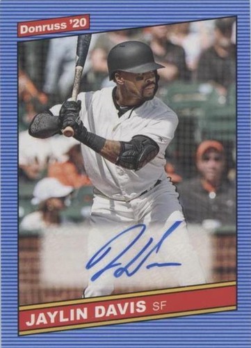 2020 Panini Donruss - Jaylin Davis #86S-JA